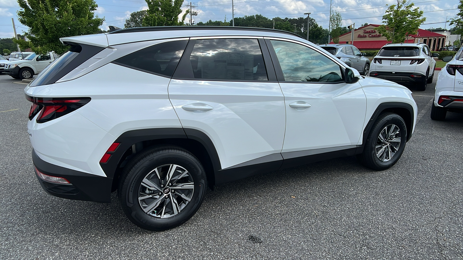 2024 Hyundai Tucson Hybrid Blue 8