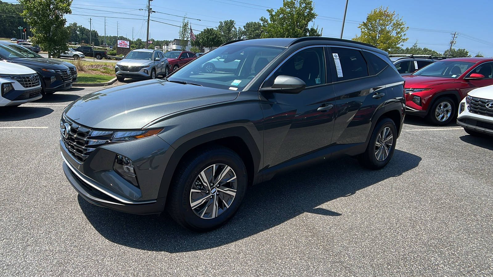 2024 Hyundai Tucson Hybrid Blue 3