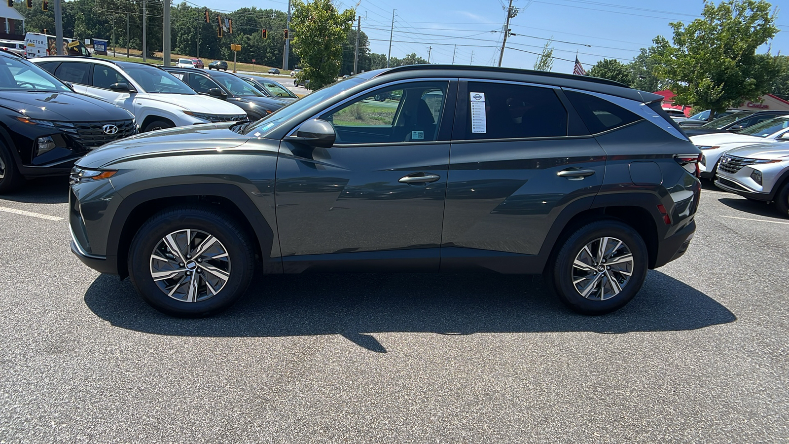 2024 Hyundai Tucson Hybrid Blue 4