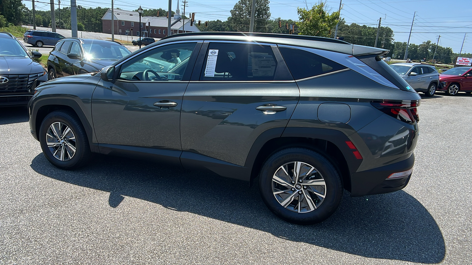 2024 Hyundai Tucson Hybrid Blue 5