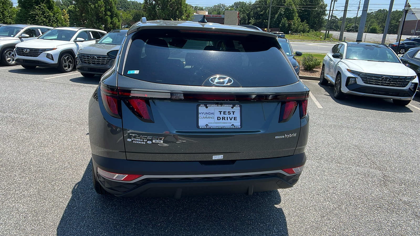 2024 Hyundai Tucson Hybrid Blue 6