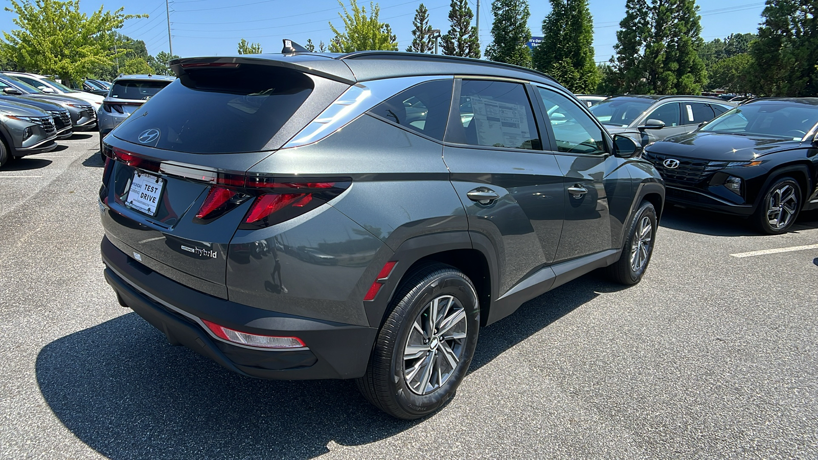 2024 Hyundai Tucson Hybrid Blue 7