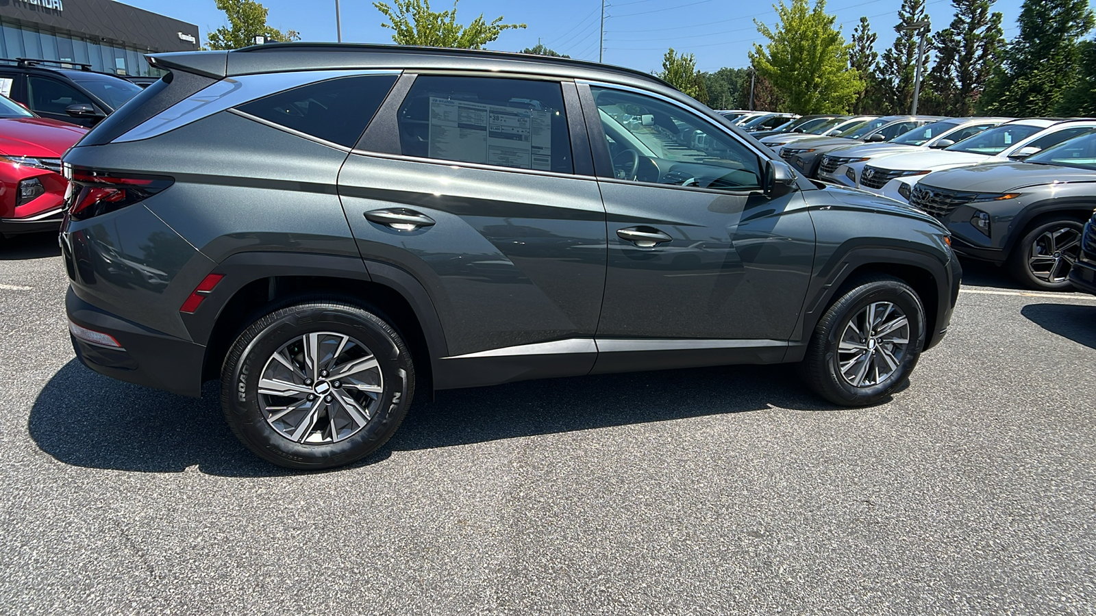 2024 Hyundai Tucson Hybrid Blue 8