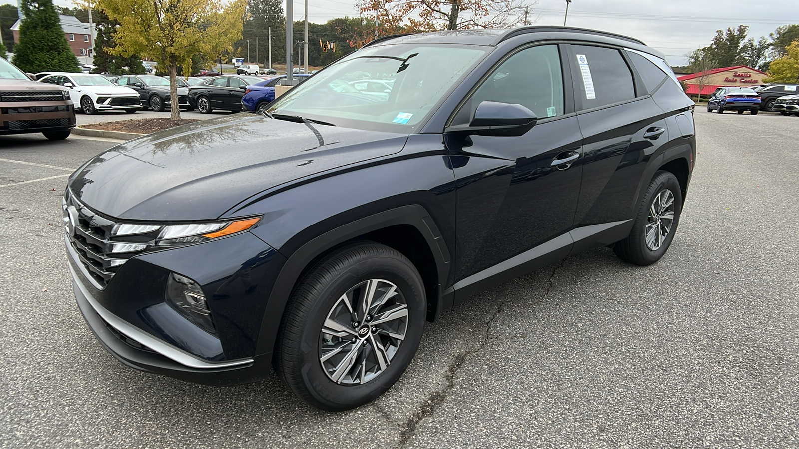 2024 Hyundai Tucson Hybrid Blue 3