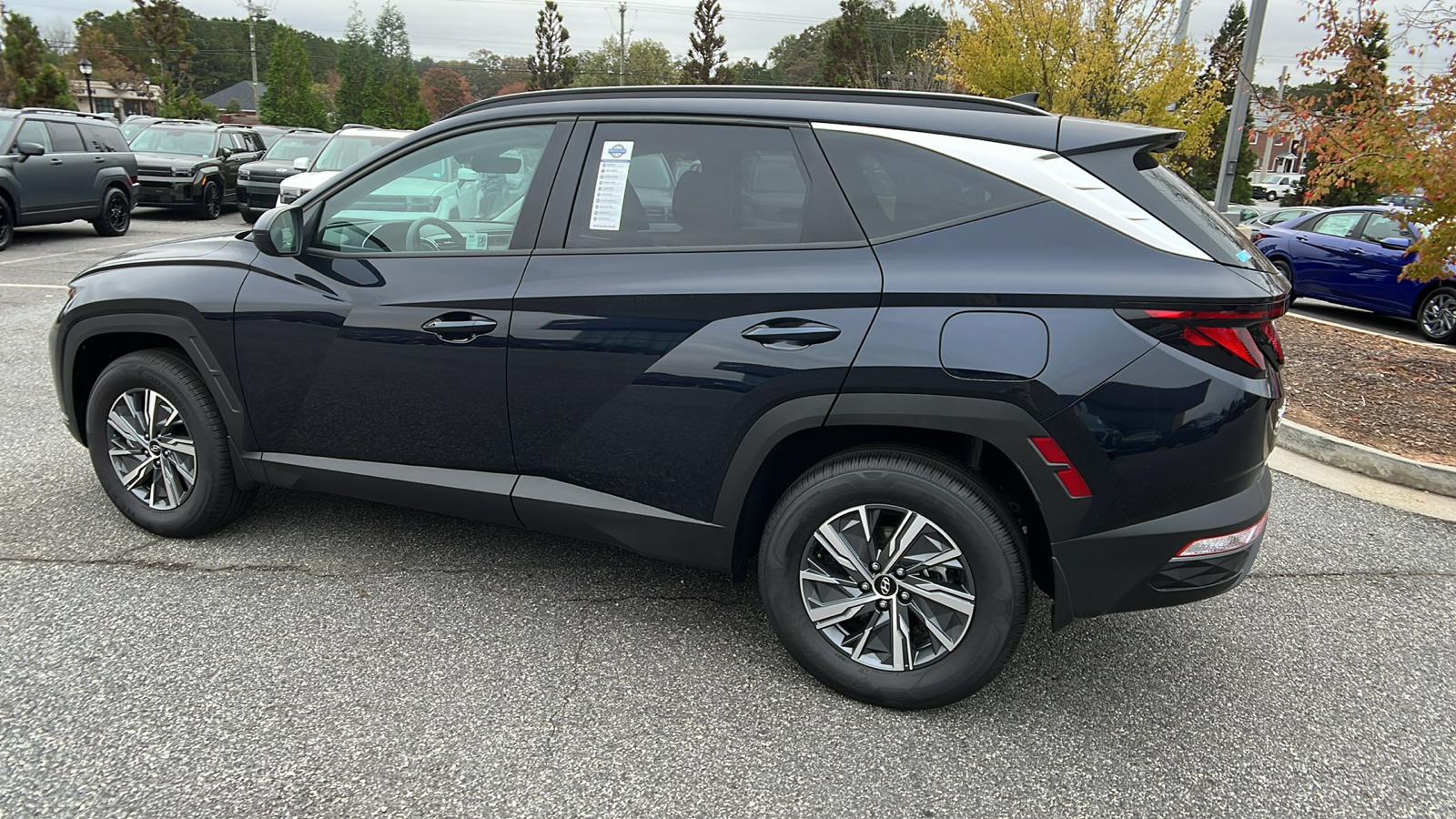 2024 Hyundai Tucson Hybrid Blue 5