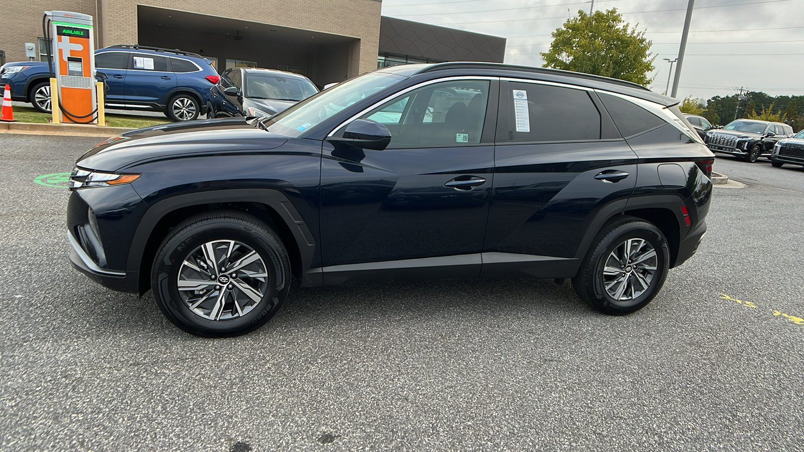 2024 Hyundai Tucson Hybrid Blue 4