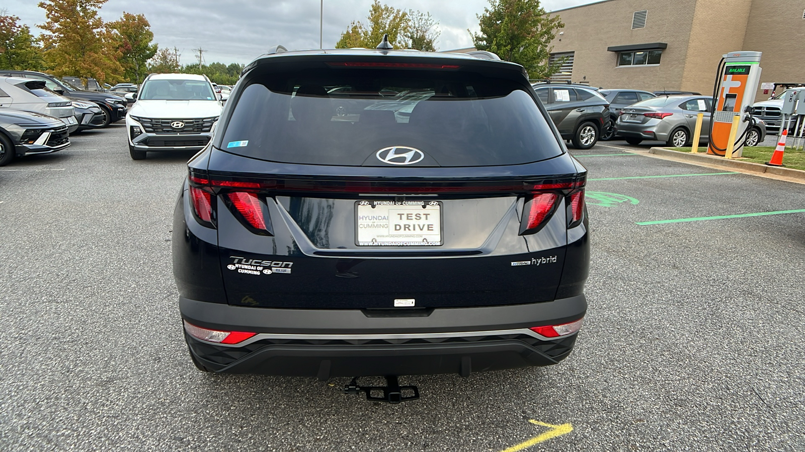 2024 Hyundai Tucson Hybrid Blue 6