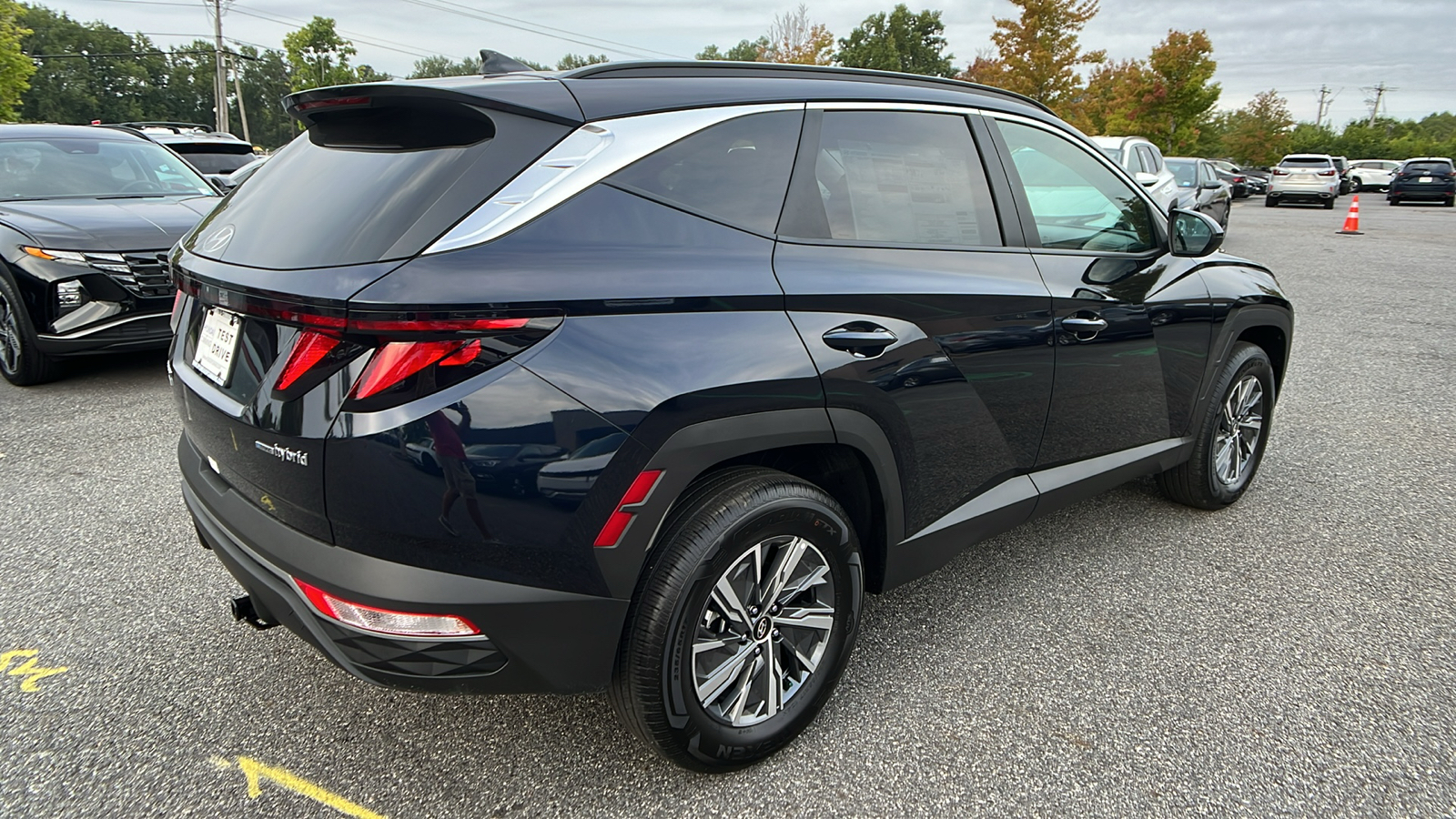 2024 Hyundai Tucson Hybrid Blue 7