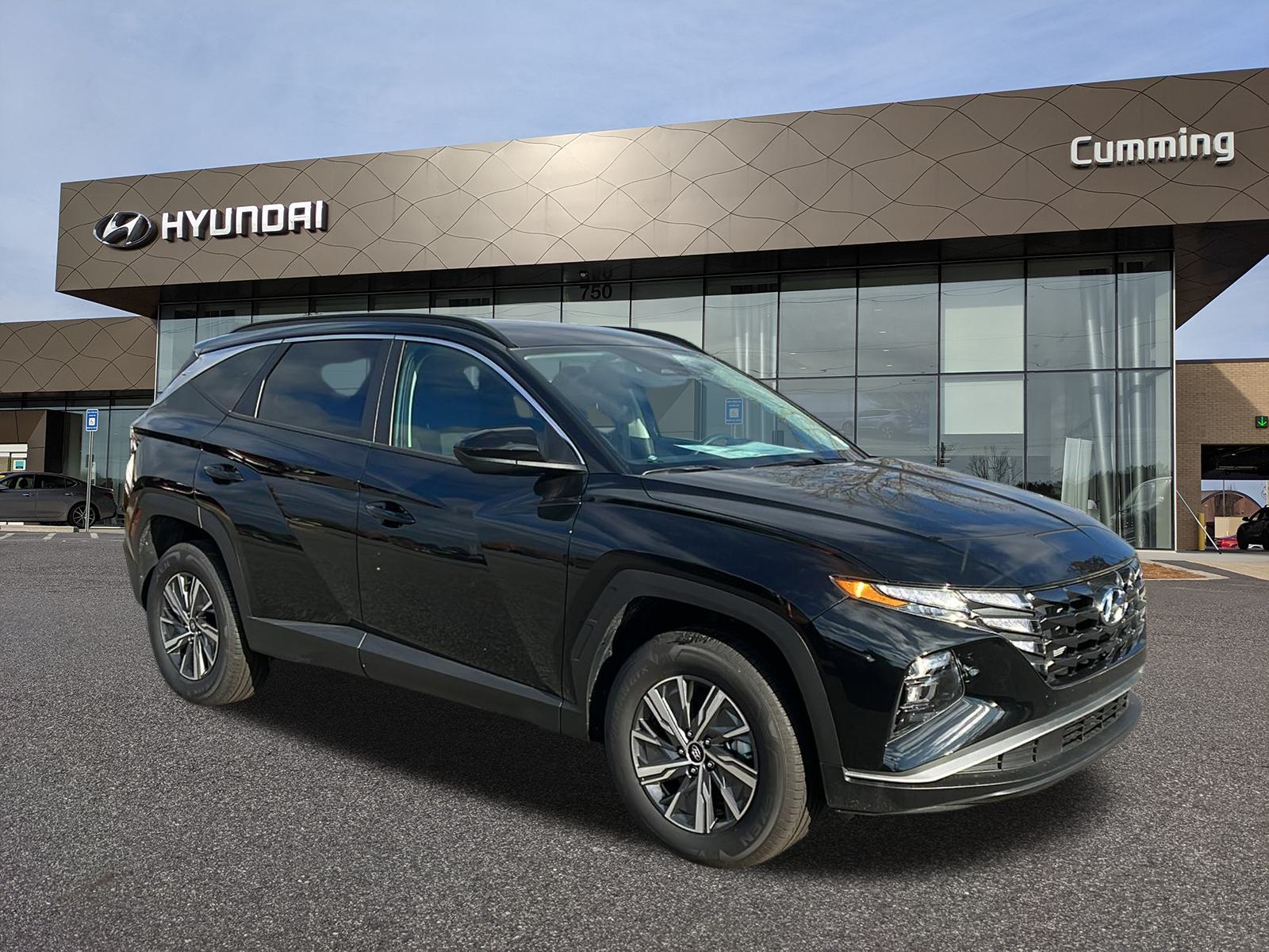 2024 Hyundai Tucson Hybrid Blue 1