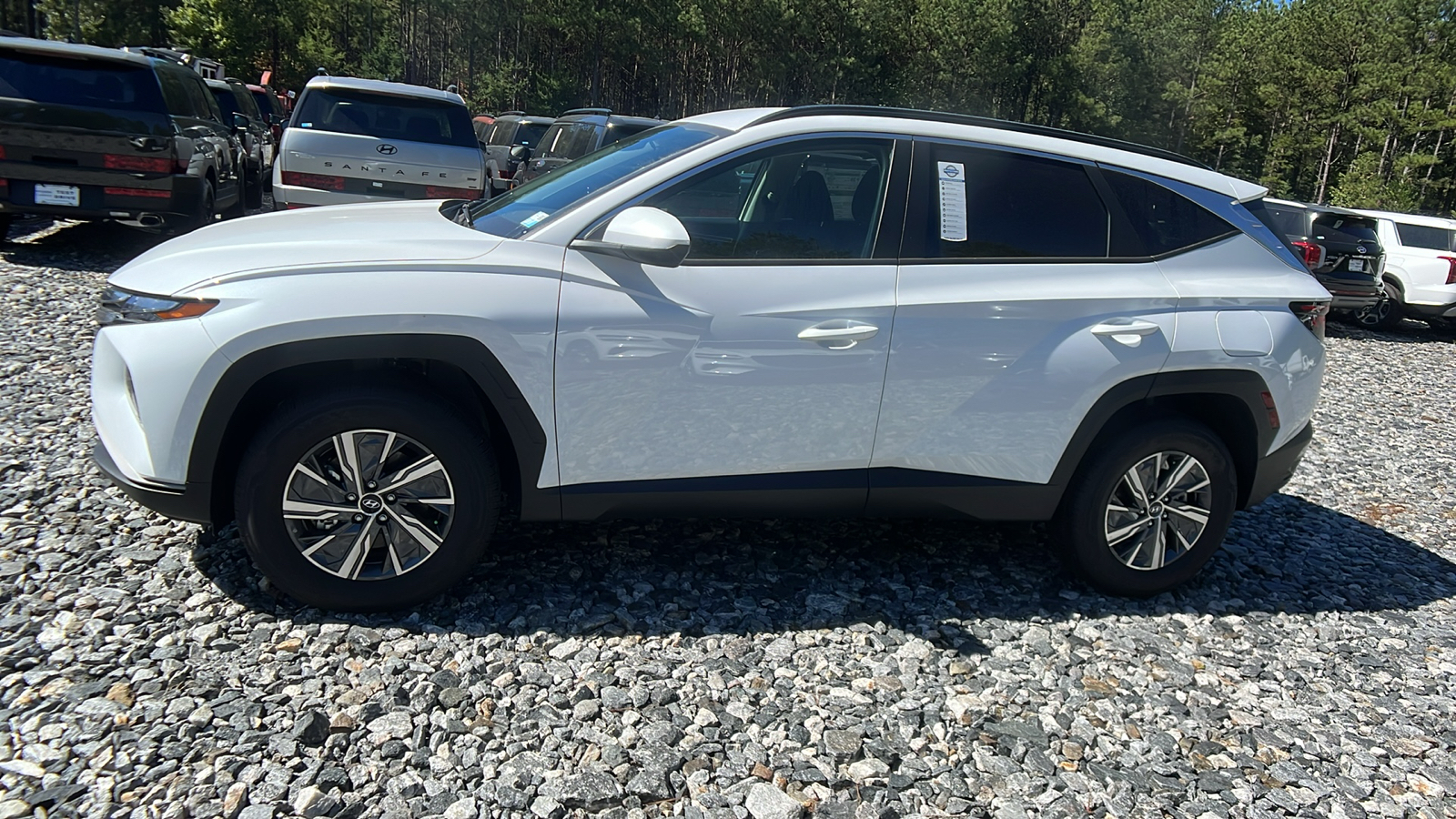 2024 Hyundai Tucson Hybrid Blue 4