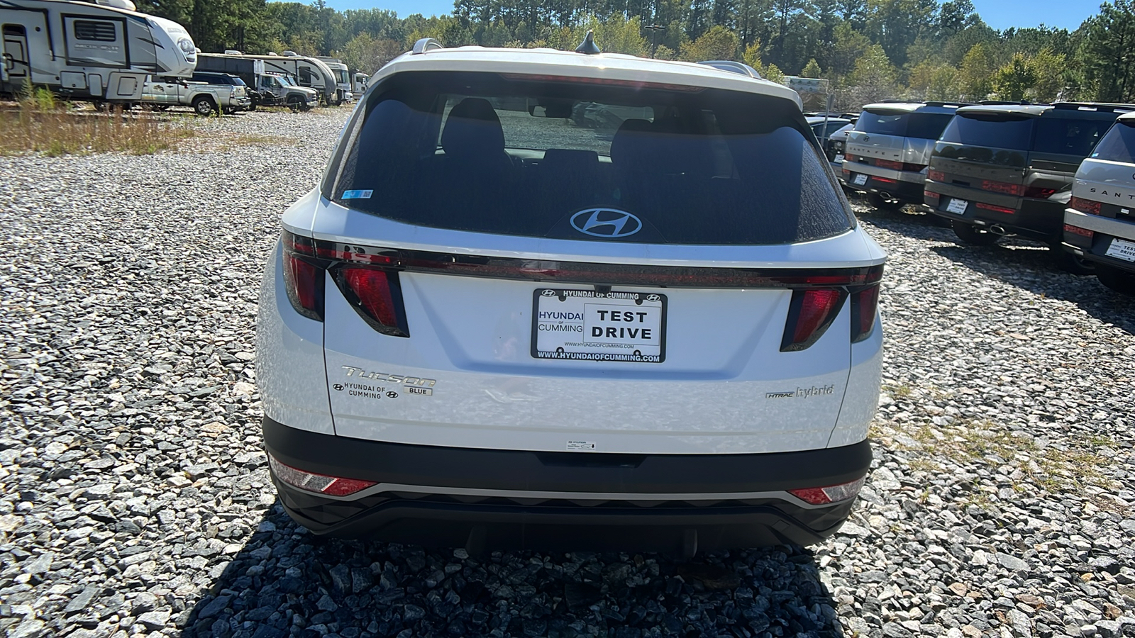 2024 Hyundai Tucson Hybrid Blue 6