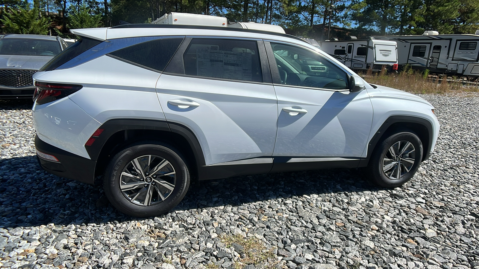 2024 Hyundai Tucson Hybrid Blue 8