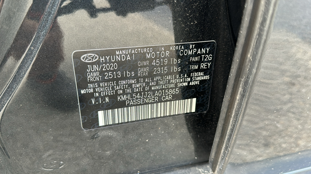 2020 Hyundai Sonata Hybrid Limited 10