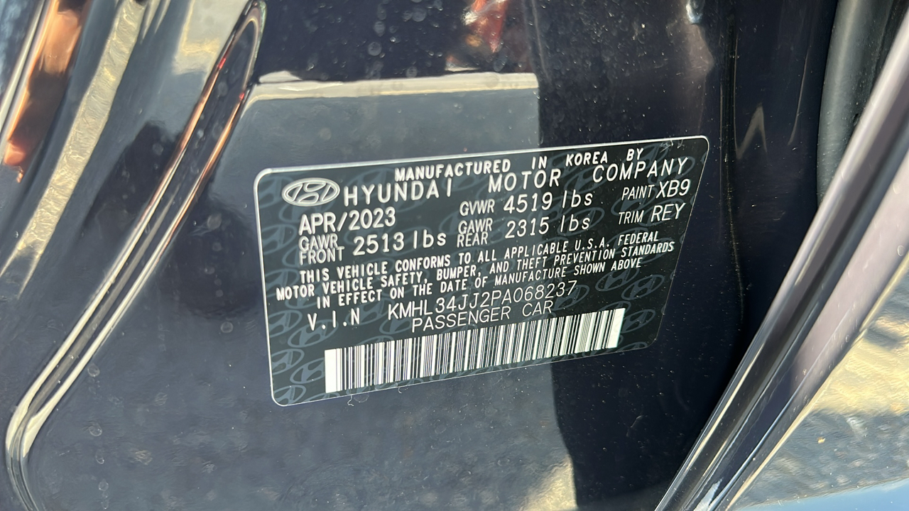 2023 Hyundai Sonata Hybrid SEL 10