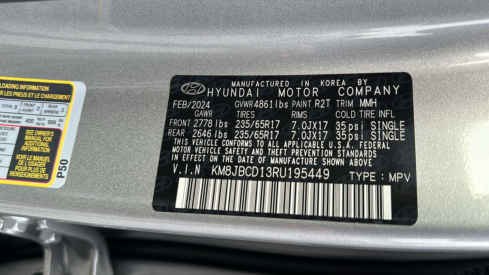 2024 Hyundai Tucson Hybrid Blue 10