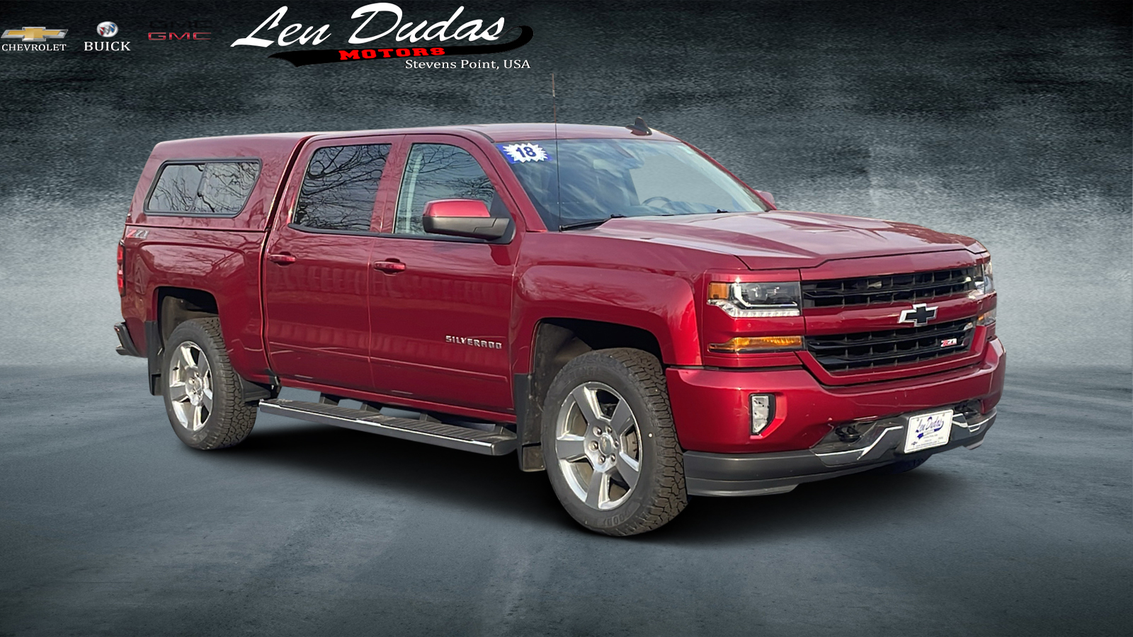 2018 Chevrolet Silverado 1500 LT 4WD Crew Cab 143.5 3