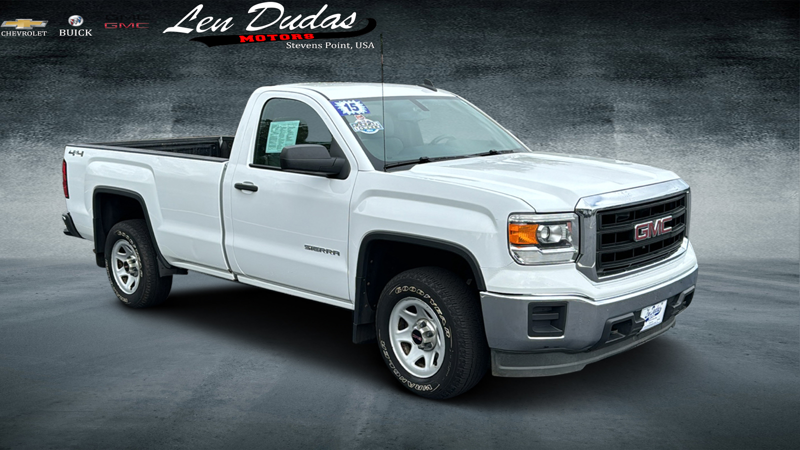 2015 GMC Sierra 1500 4WD Reg Cab 133.0 1