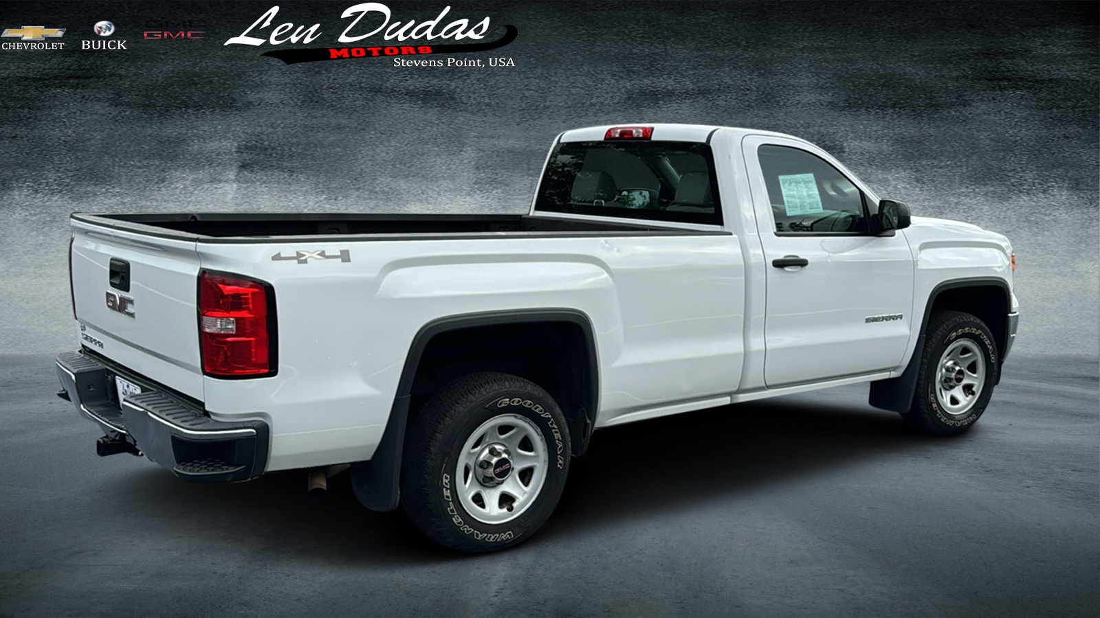 2015 GMC Sierra 1500 4WD Reg Cab 133.0 4