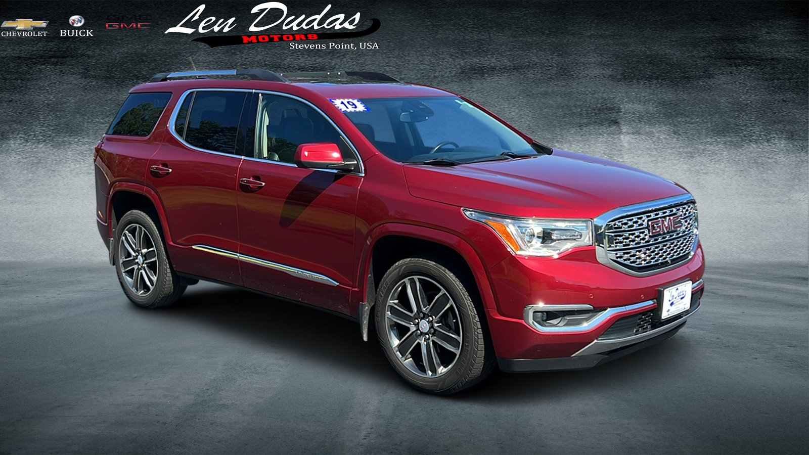 2019 GMC Acadia Denali 1