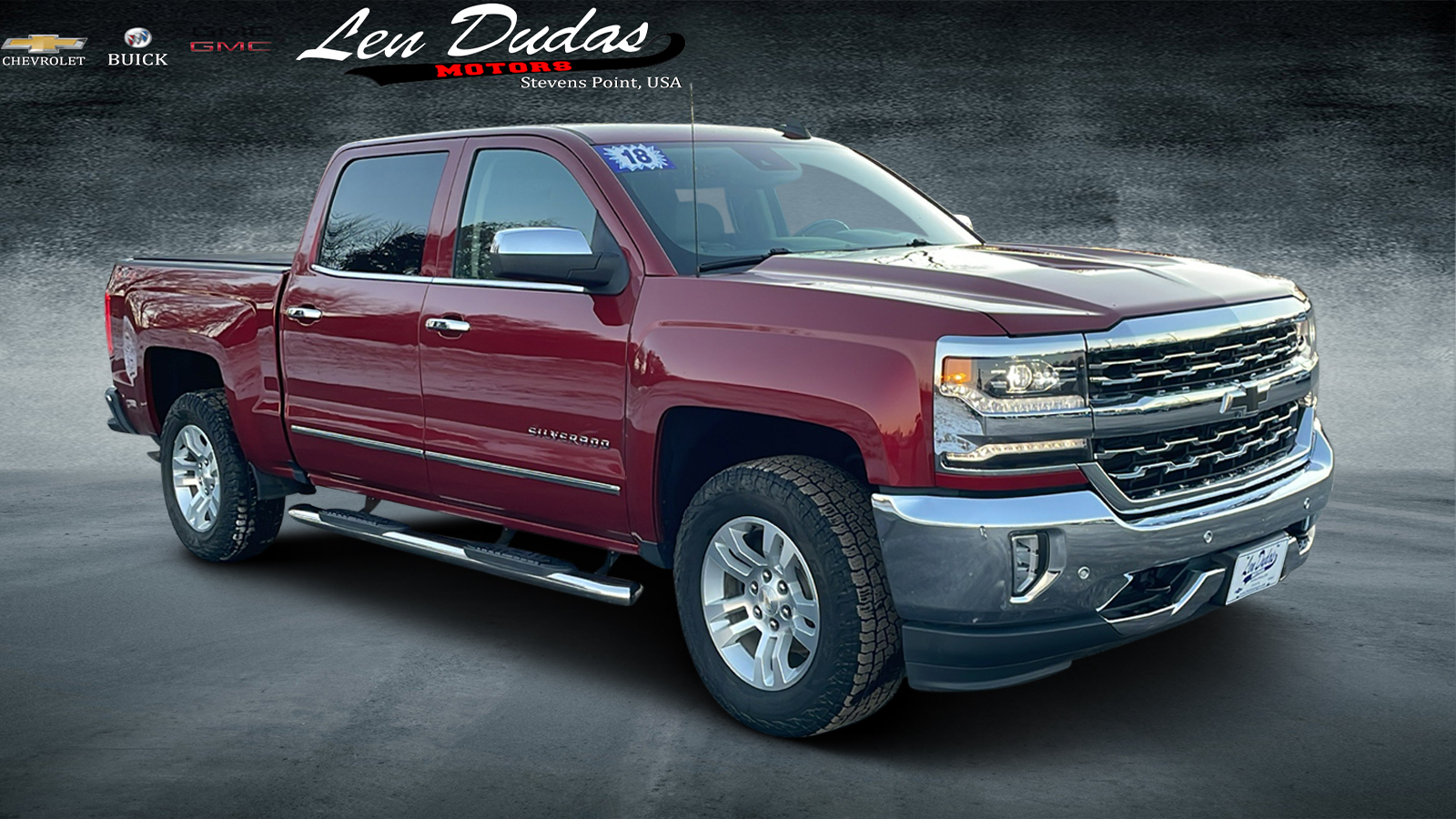 2018 Chevrolet Silverado 1500 LTZ 4WD Crew Cab 143.5 1