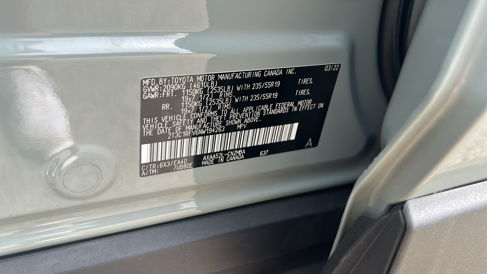 2022 Toyota RAV4 XLE Premium 39