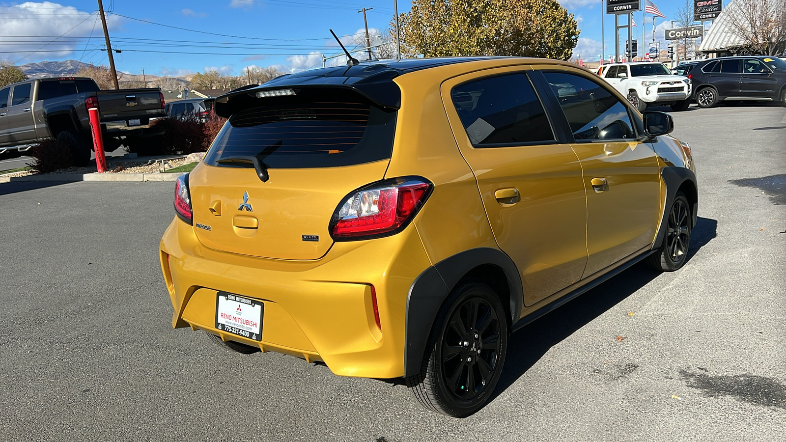 2023 Mitsubishi Mirage Black Edition 3