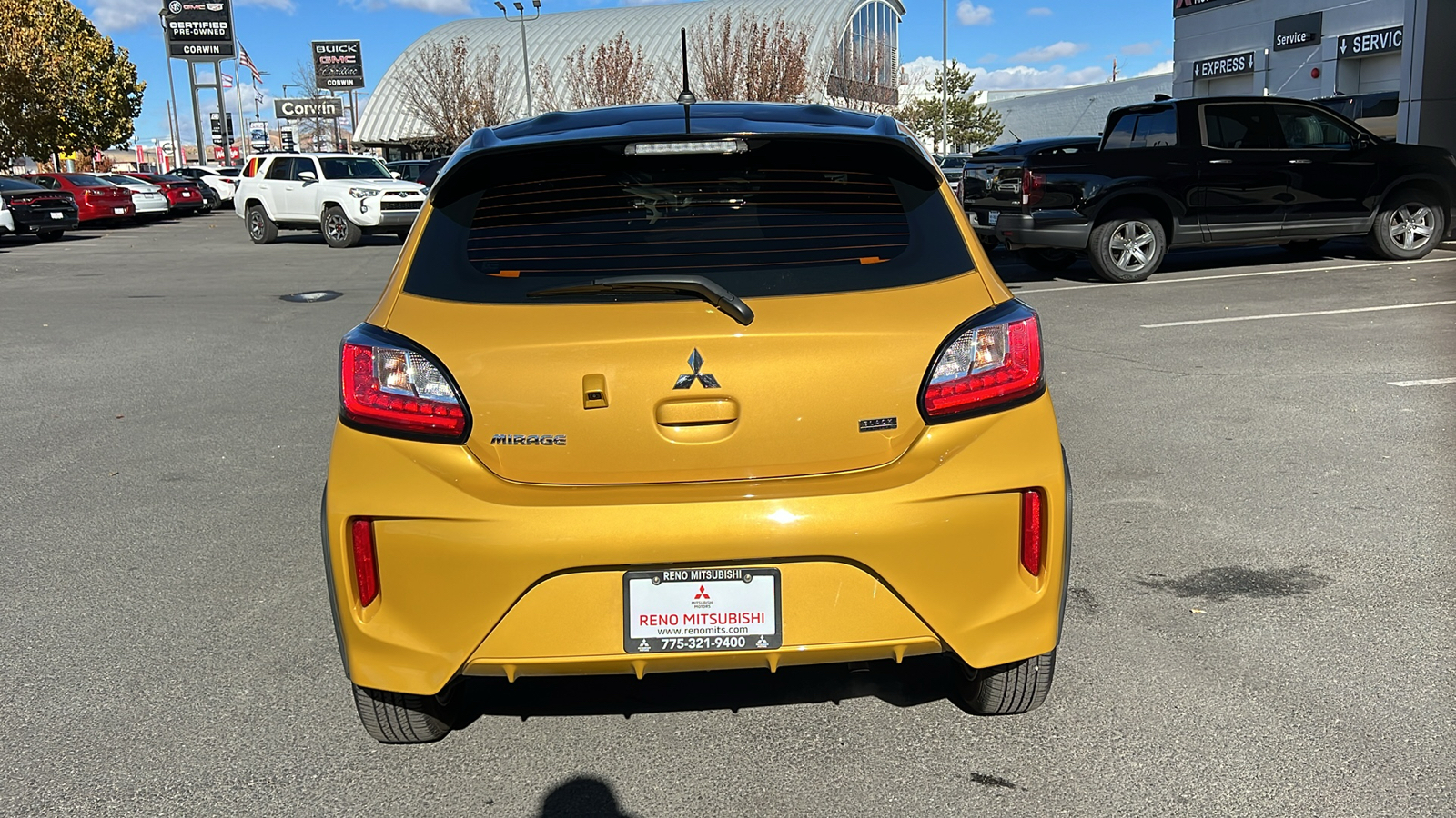 2023 Mitsubishi Mirage Black Edition 4