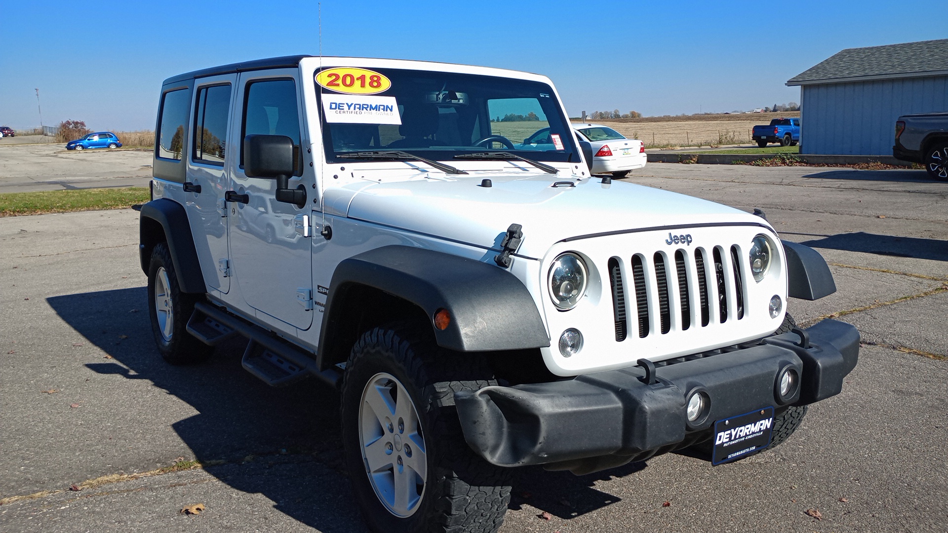 2018 Jeep Wrangler JK Unlimited Sport 1