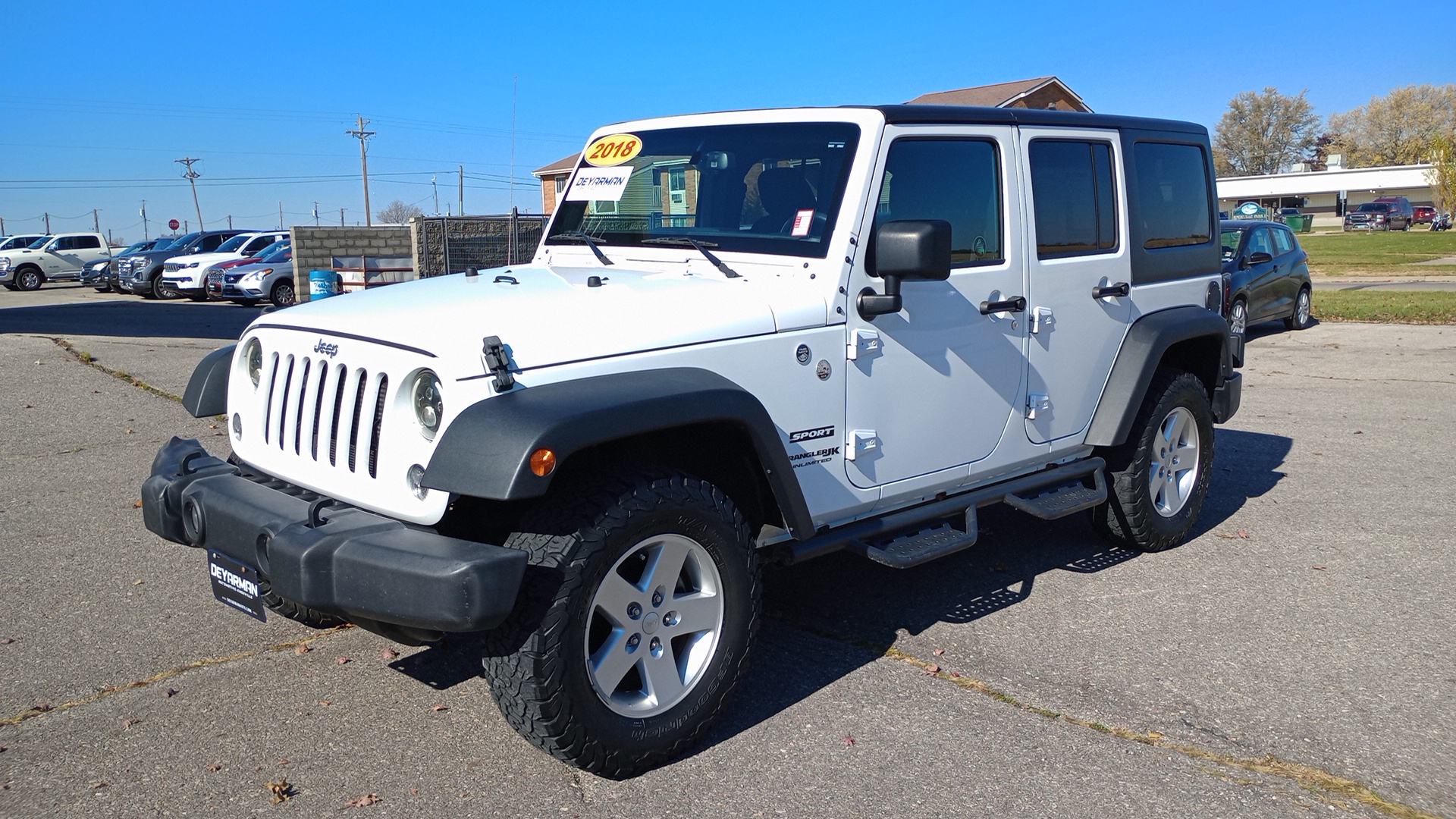 2018 Jeep Wrangler JK Unlimited Sport 7