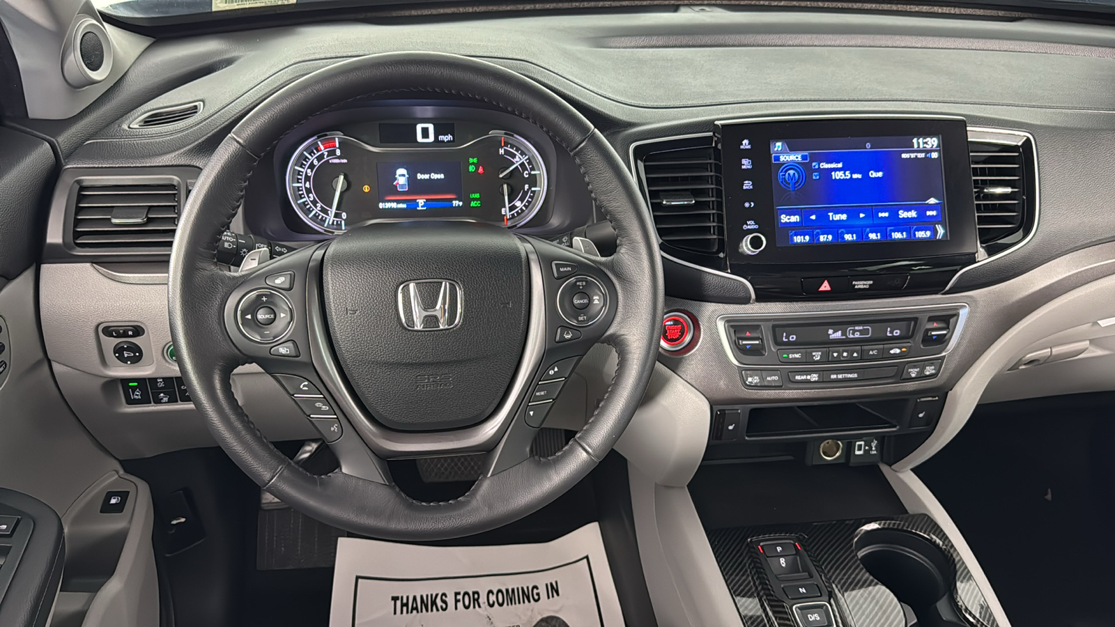 2023 Honda Ridgeline RTL 21