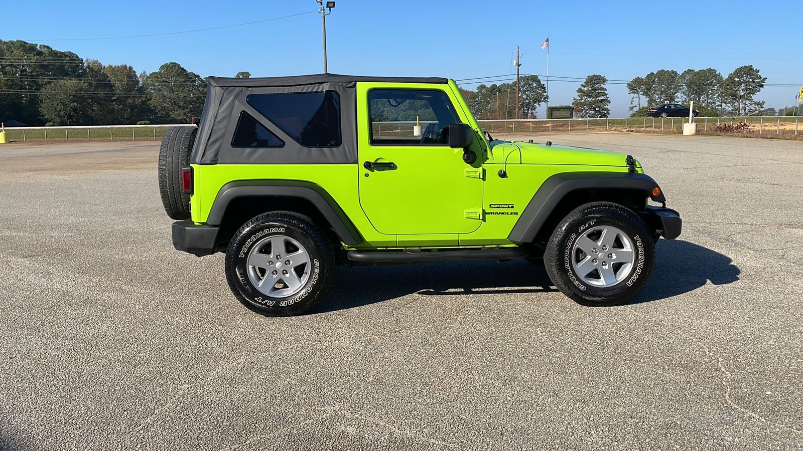 2012 Jeep Wrangler Sport 7