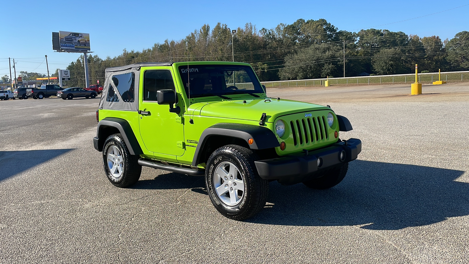 2012 Jeep Wrangler Sport 8