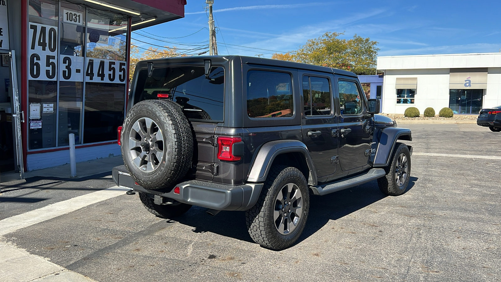 2018 Jeep Wrangler Unlimited Sahara 8