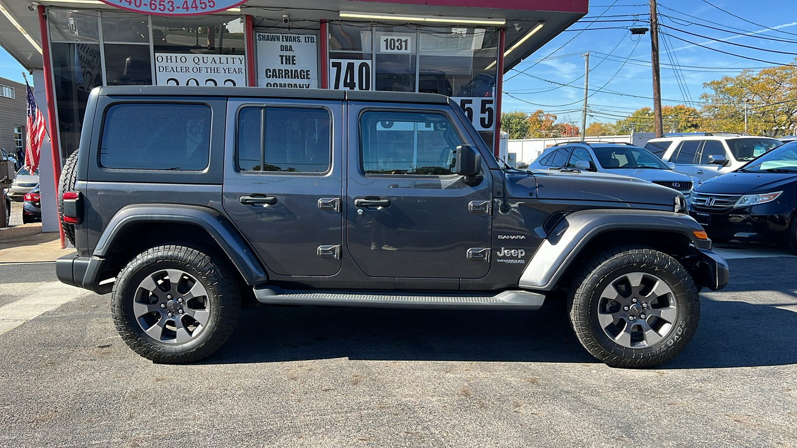 2018 Jeep Wrangler Unlimited Sahara 9