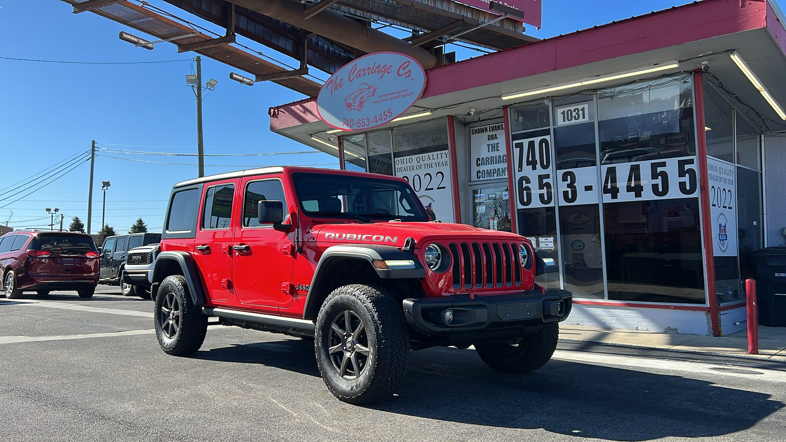 2018 Jeep Wrangler Unlimited Rubicon 4x4 4dr SUV (midyear release) 2