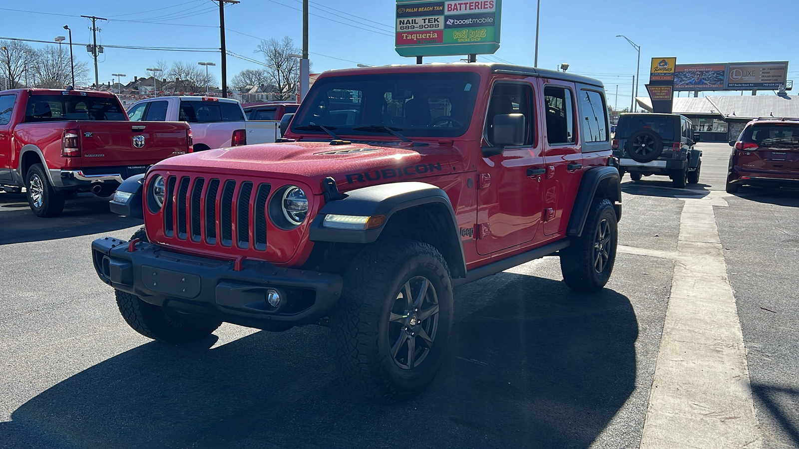 2018 Jeep Wrangler Unlimited Rubicon 4x4 4dr SUV (midyear release) 4