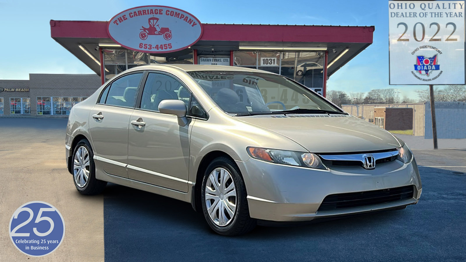 2008 Honda Civic LX 4dr Sedan 5A 1