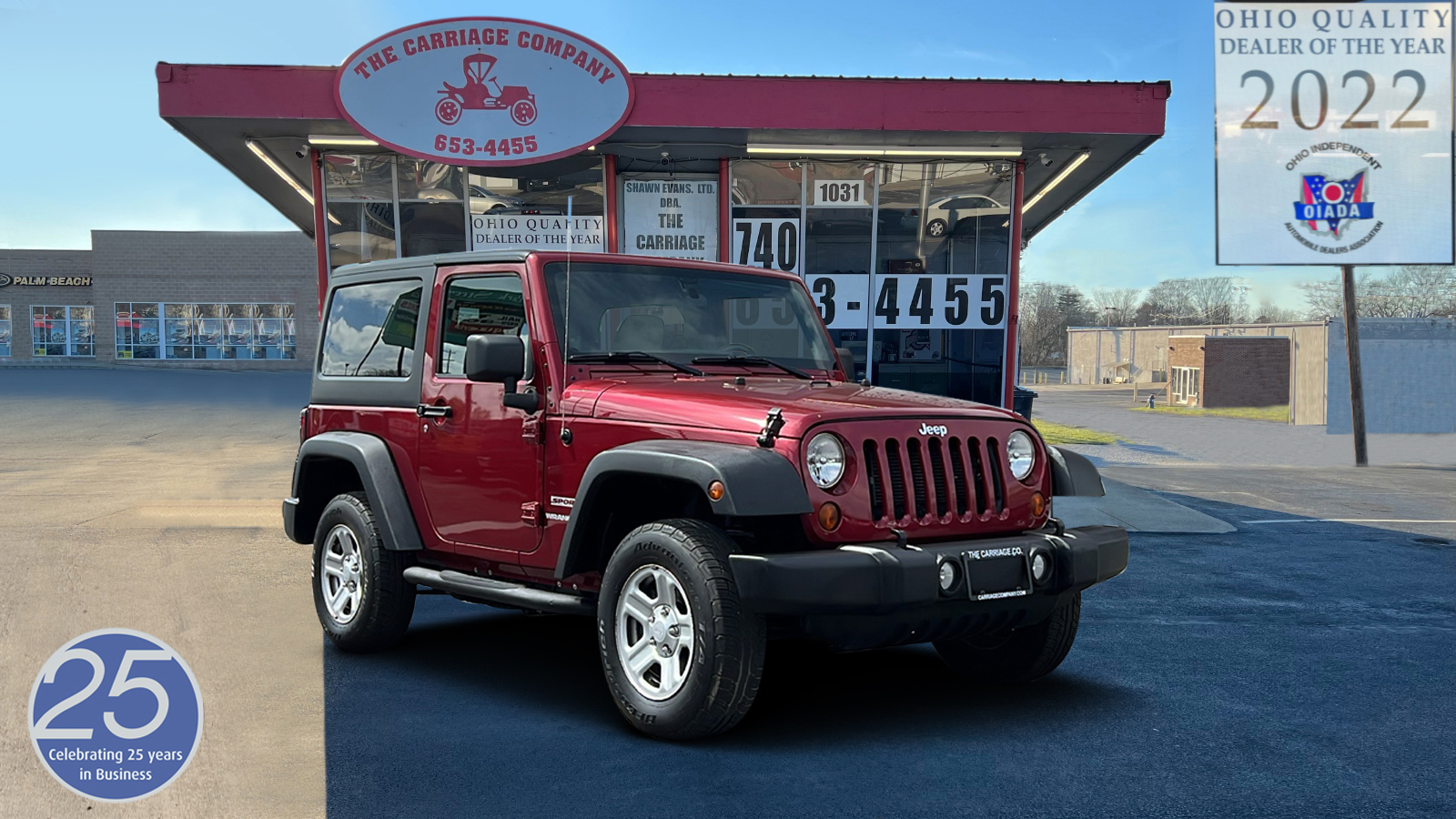 2012 Jeep Wrangler Sport 4x4 2dr SUV 1