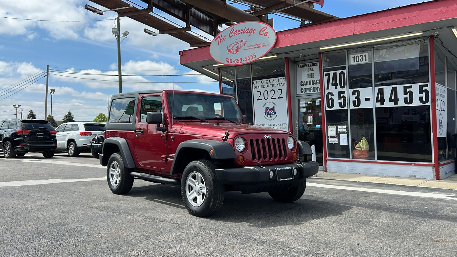 2012 Jeep Wrangler Sport 4x4 2dr SUV 2