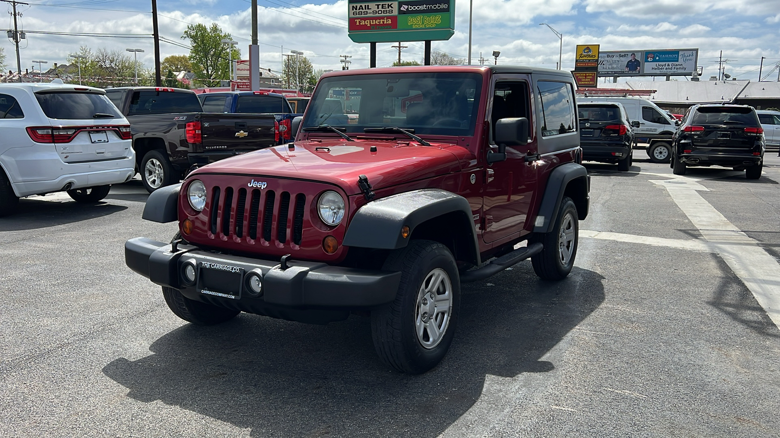 2012 Jeep Wrangler Sport 4x4 2dr SUV 4