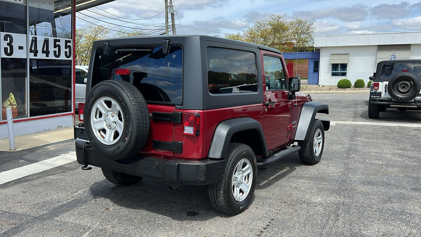 2012 Jeep Wrangler Sport 4x4 2dr SUV 9