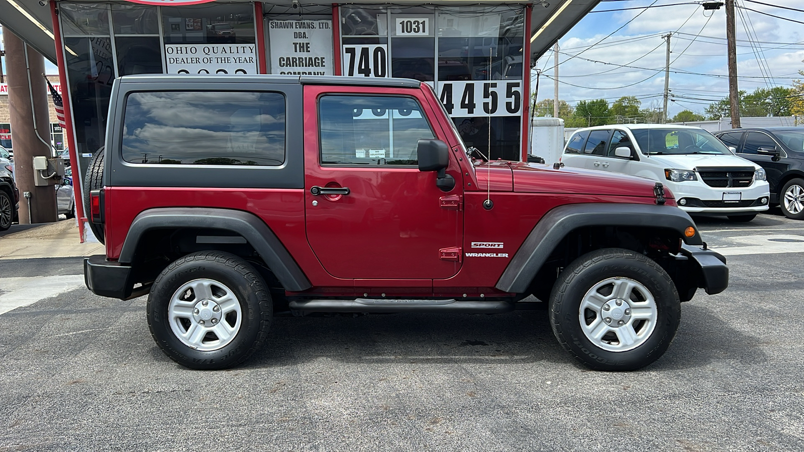 2012 Jeep Wrangler Sport 4x4 2dr SUV 10