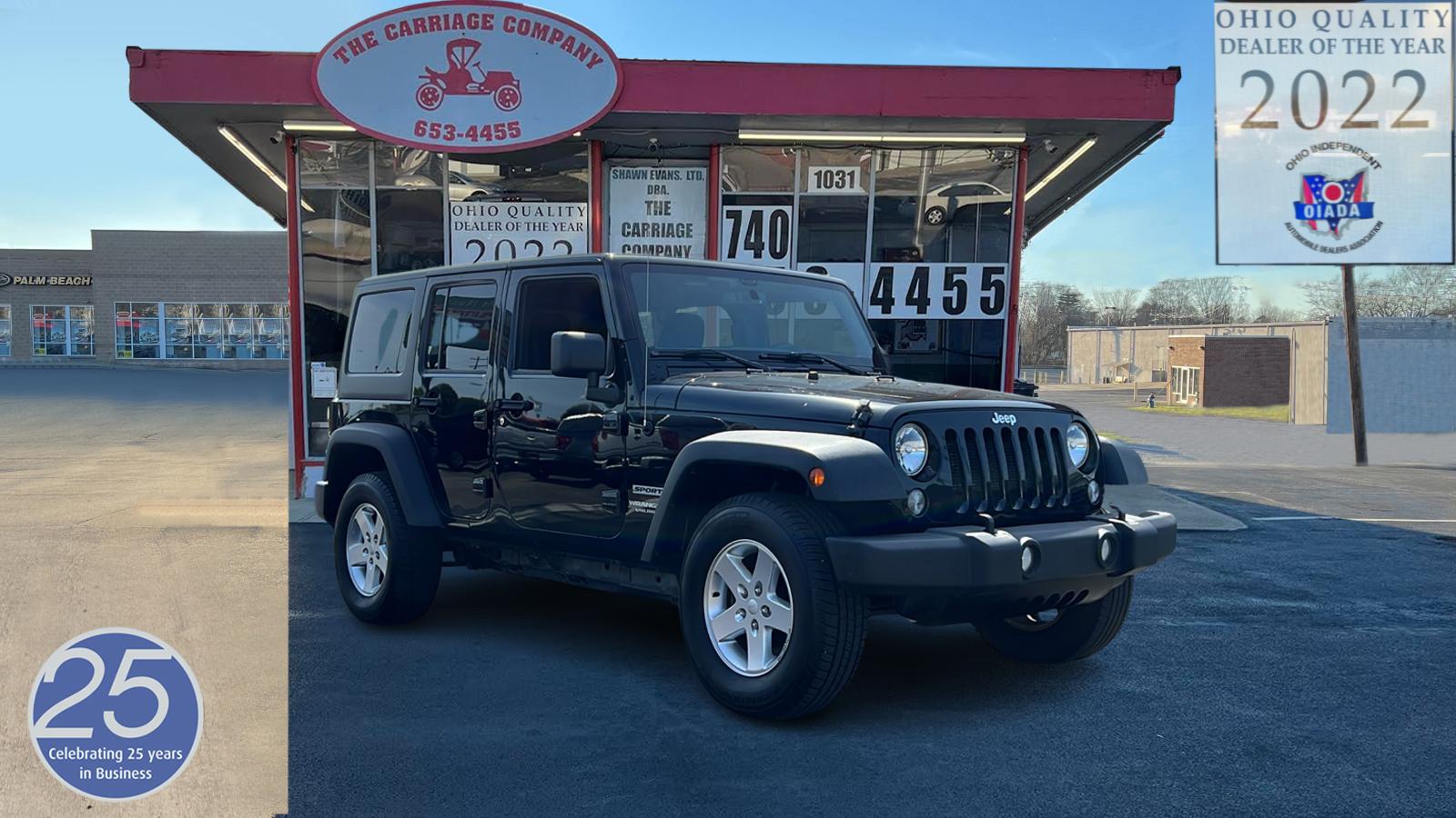 2015 Jeep Wrangler Unlimited Sport 4x4 4dr SUV 1