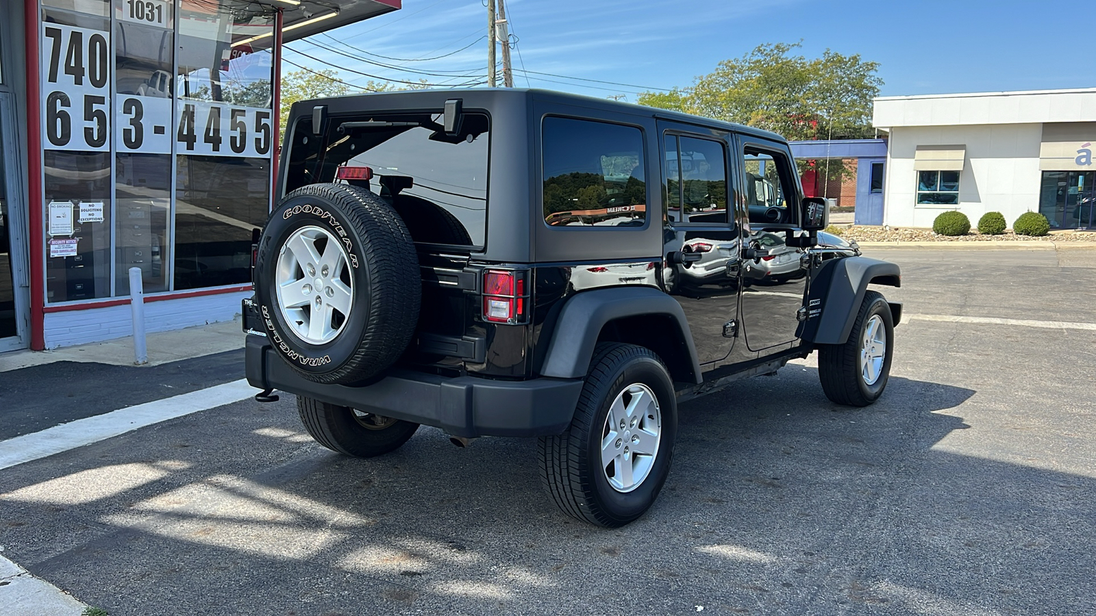 2015 Jeep Wrangler Unlimited Sport 8