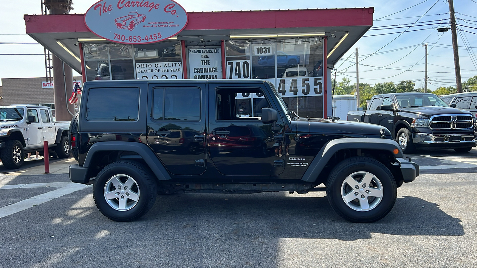 2015 Jeep Wrangler Unlimited Sport 4x4 4dr SUV 9