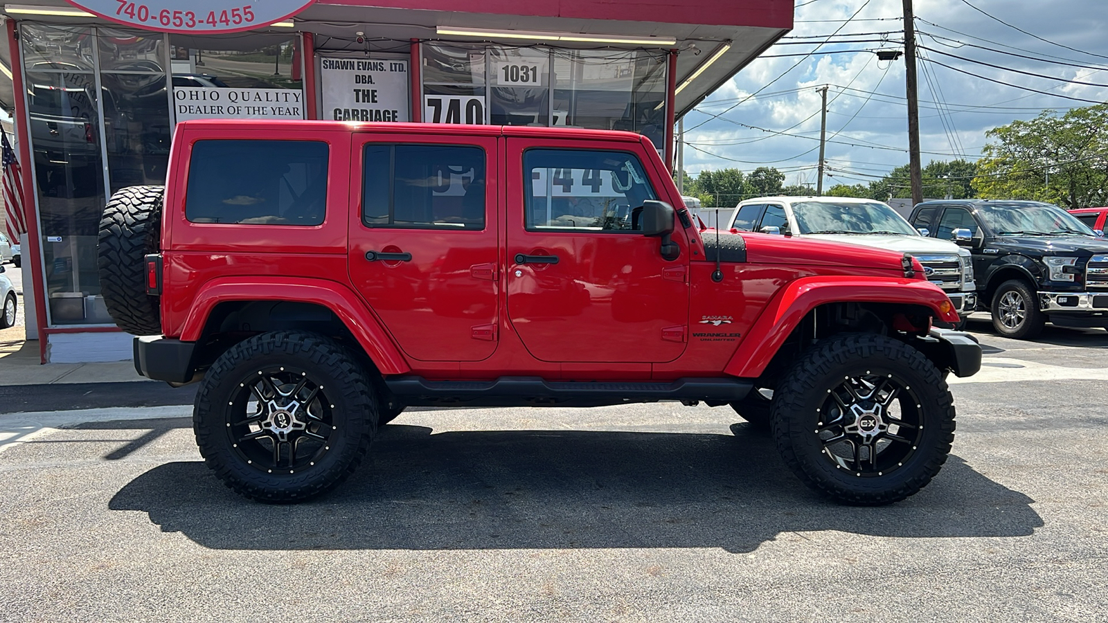 2017 Jeep Wrangler Unlimited Sahara 9