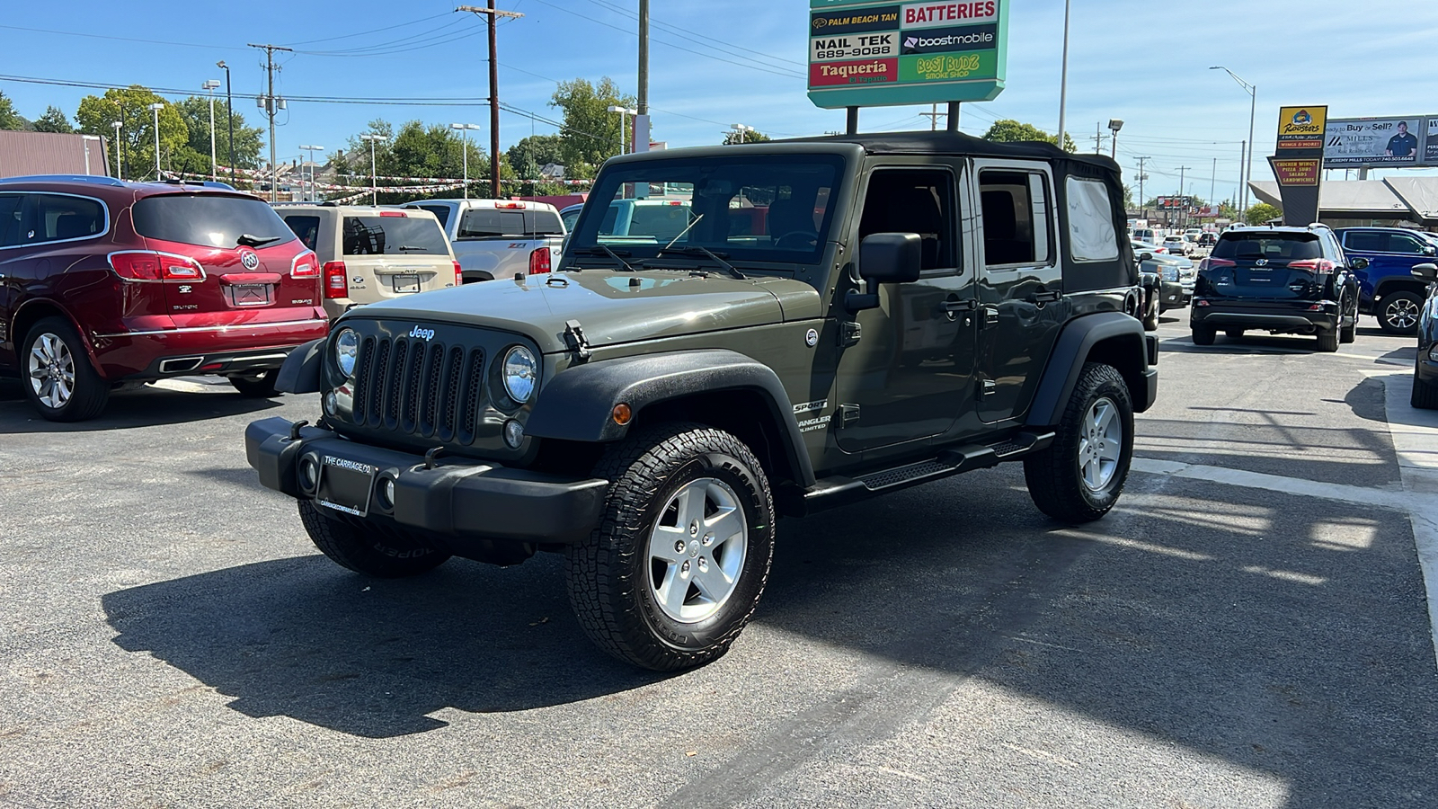 2015 Jeep Wrangler Unlimited Sport 3