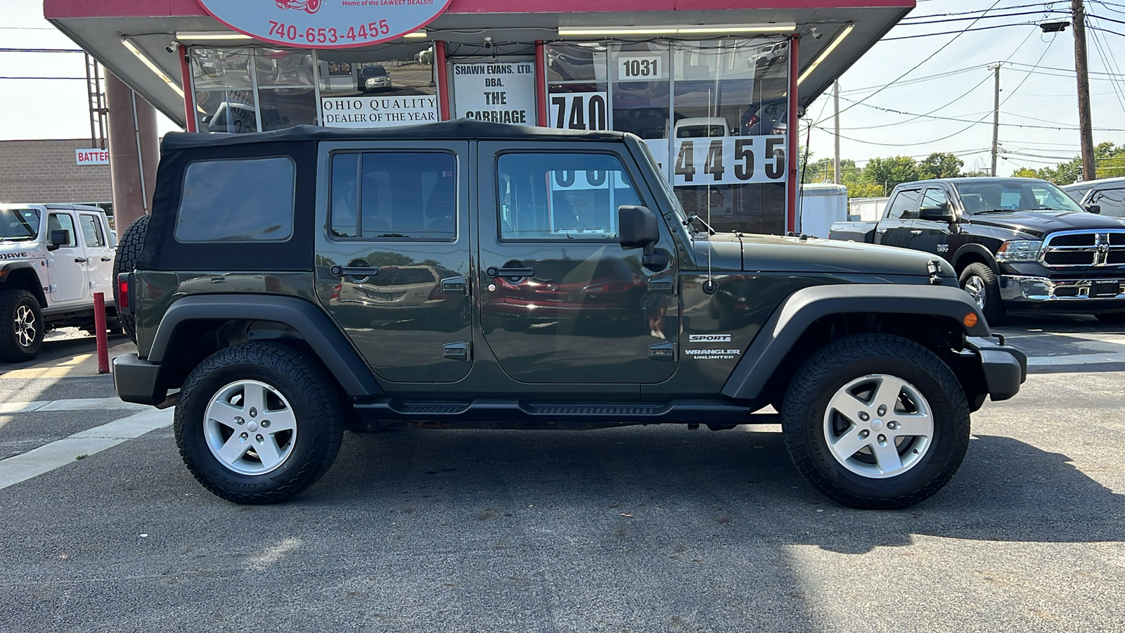 2015 Jeep Wrangler Unlimited Sport 9