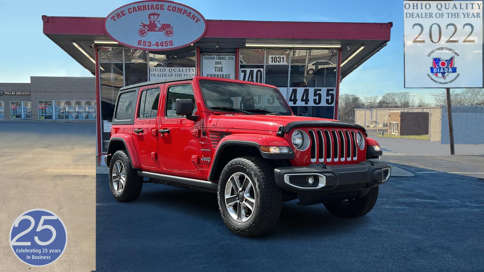 2020 Jeep Wrangler Unlimited Sahara 1