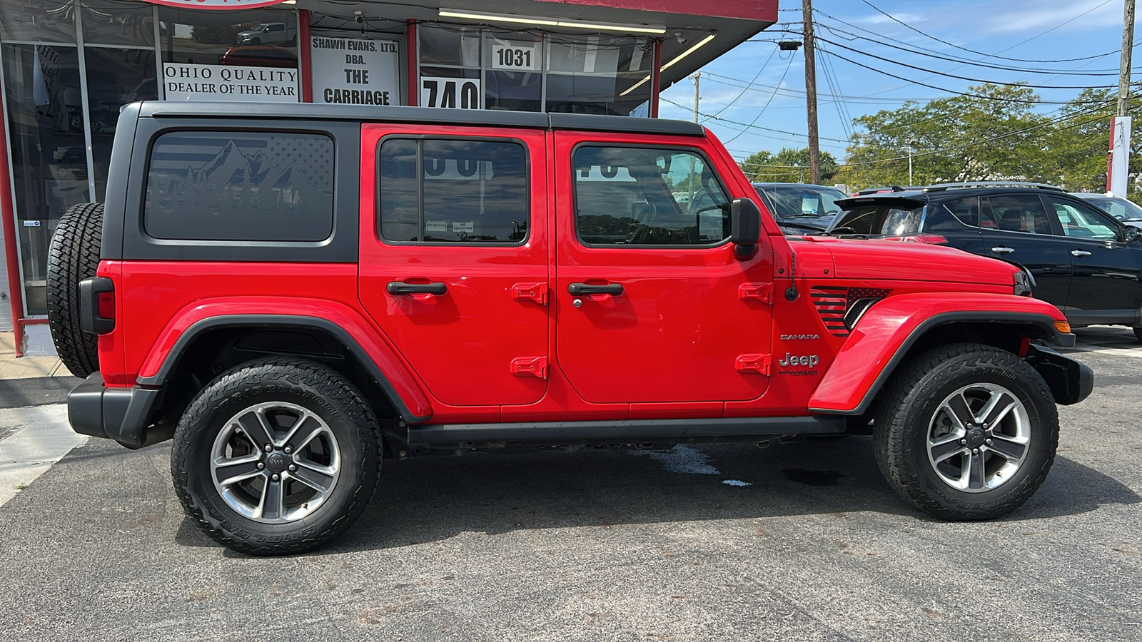 2020 Jeep Wrangler Unlimited Sahara 9